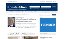 Desktop Screenshot of konstruktion-online.de